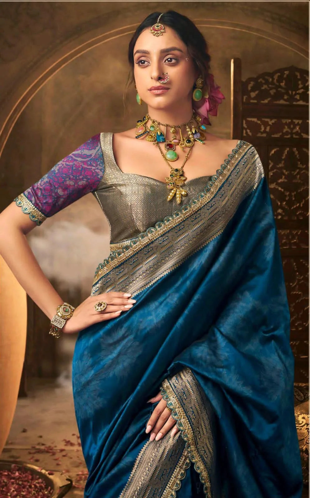 Banarasi silk saree