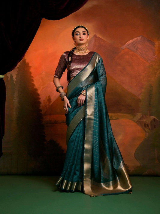 Designer silk saree