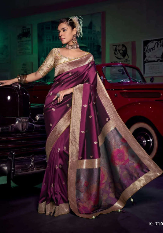 Designer silk saree