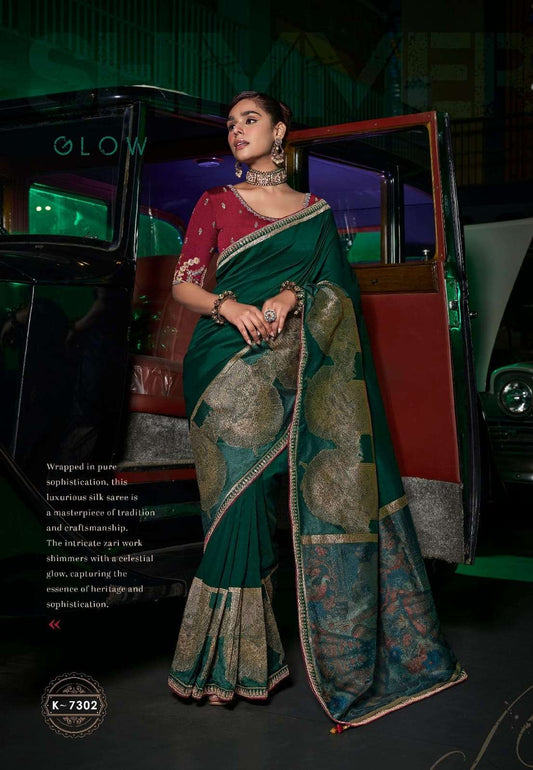 Artistic saree pure silk saree