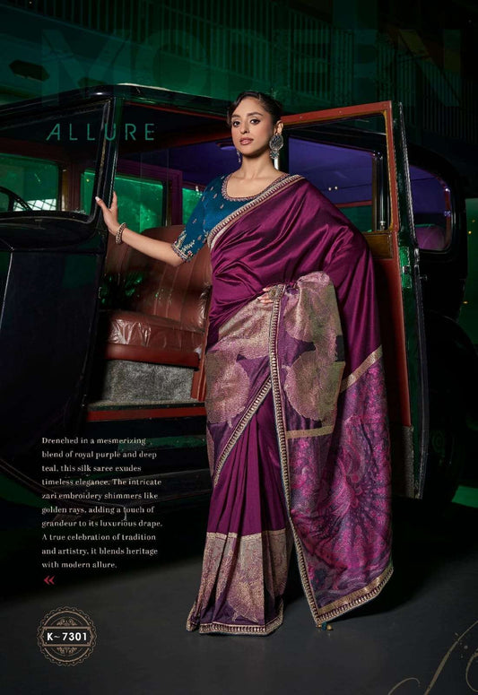 Artistic saree pure silk saree